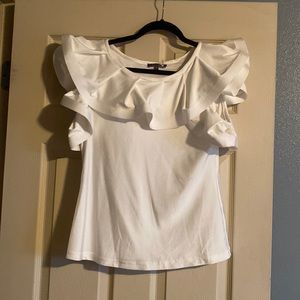 Ruffles sleeves shirt